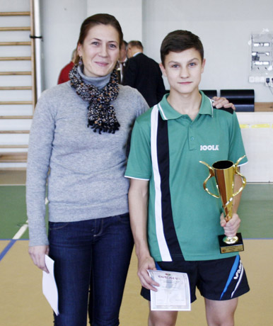 Stipriausiu stalo tenisininku tapo šiaulietis Stipriausiu stalo tenisininku tapo šiaulietis