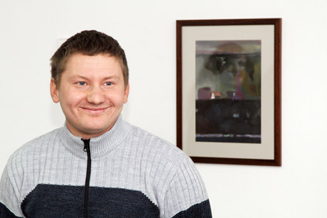 Dailininko žvilgsnis pro langą Dailininko žvilgsnis pro langą