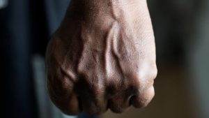 closeup-black-hand-fist